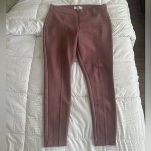 old navy suede leggings
